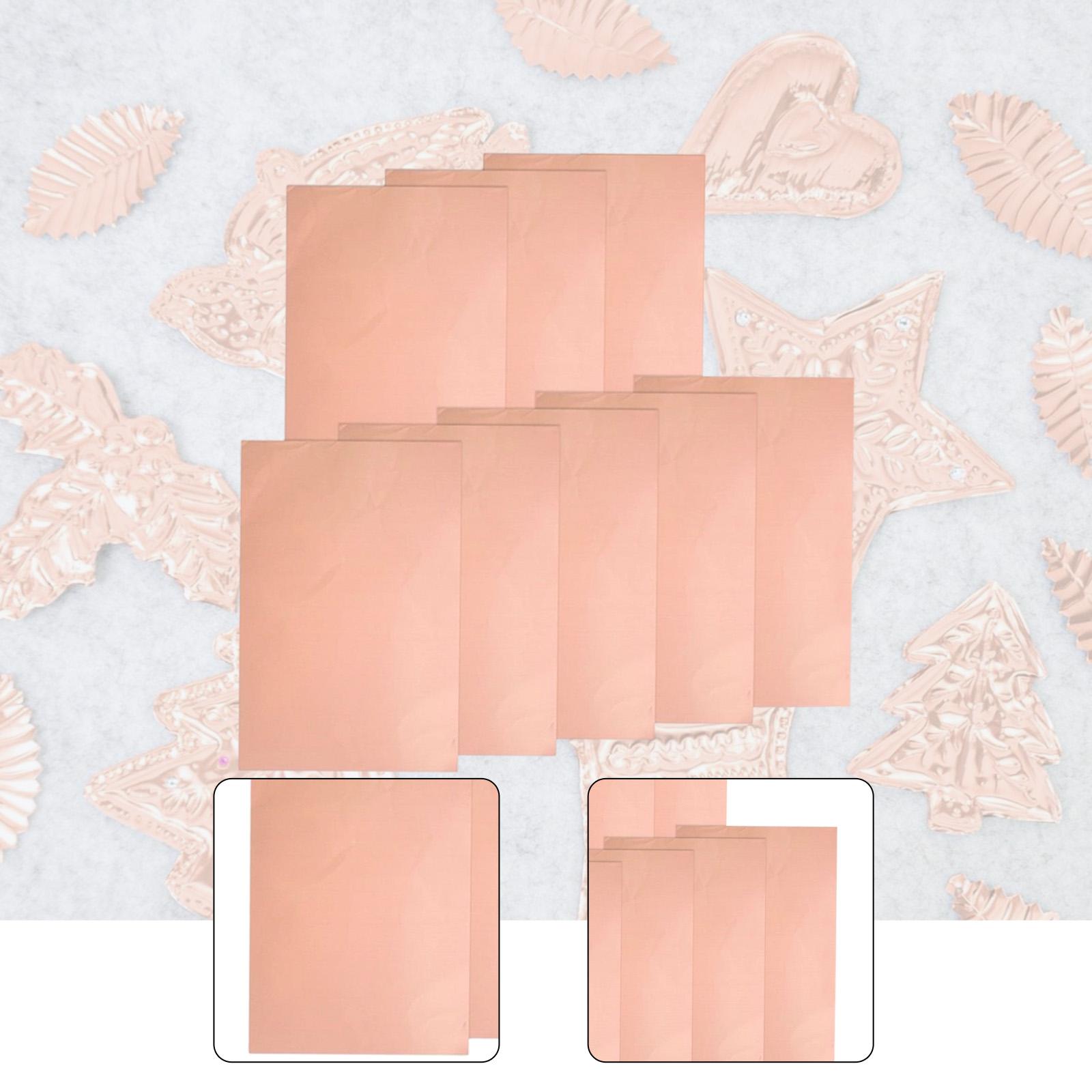 Papercraft Supply Invitation - Embossed Metallic Cardstock Paper Sheets for