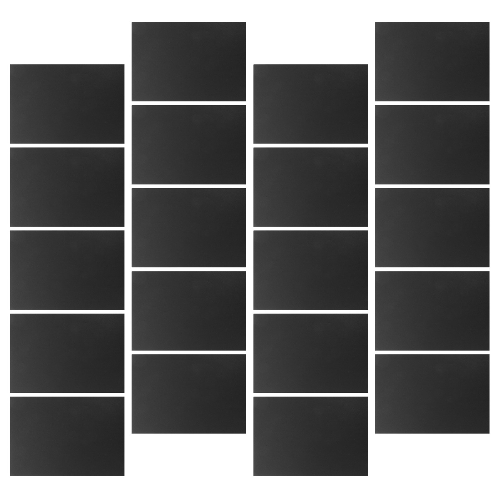 Papercraft Supply Invitation - 60Pcs Black Cardstock Thick Heavy Paper