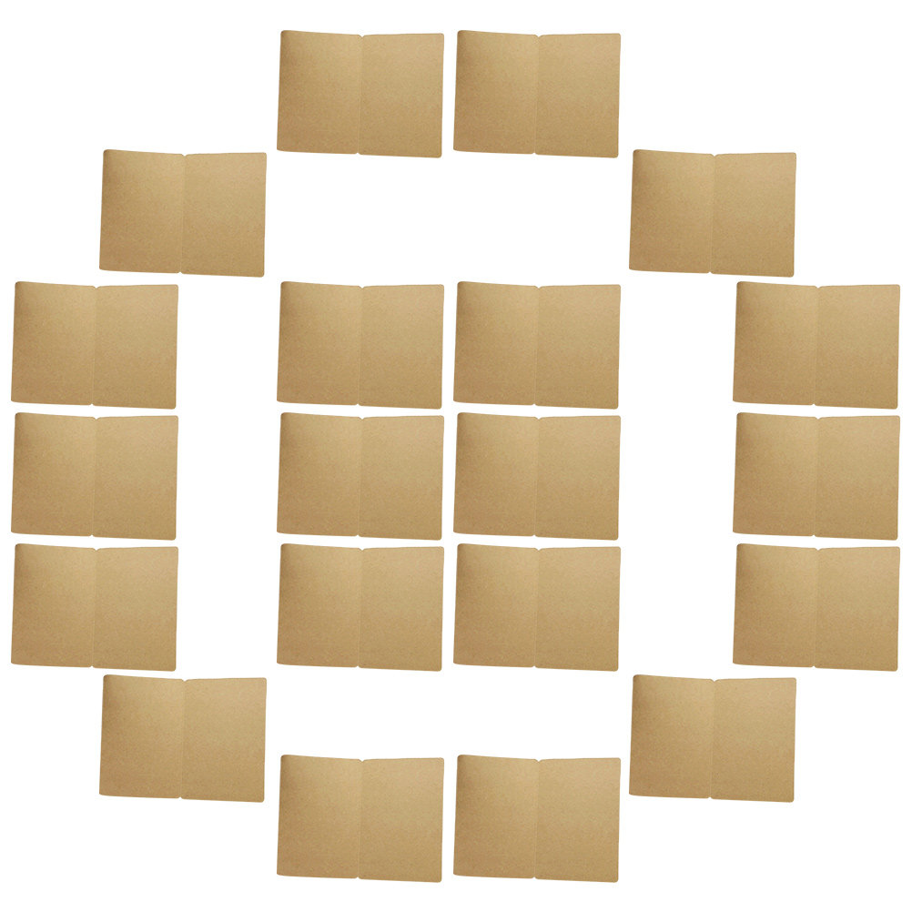 20Pcs Rustic Blank Cards Kraft - Papercraft Supply Invitation recension och pris