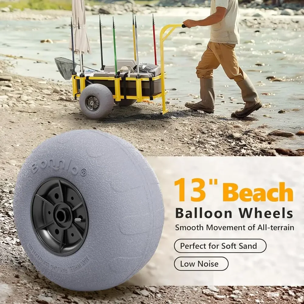 Beach Trolley with 13 Balloon  - Balloon Pump Hand recension och pris