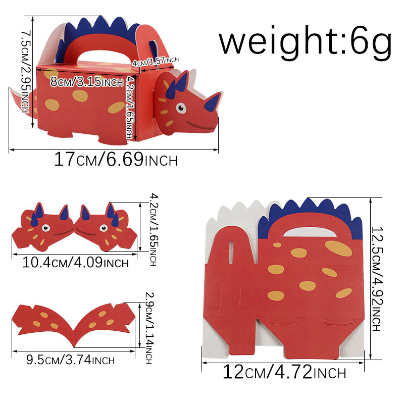 Dinosaur Party Favor Boxes for - Event Party Box recension och pris