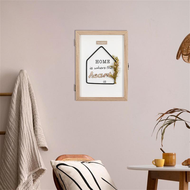 Key Holder Wall Mount Key Box  - Flower Wall Panel recension och pris