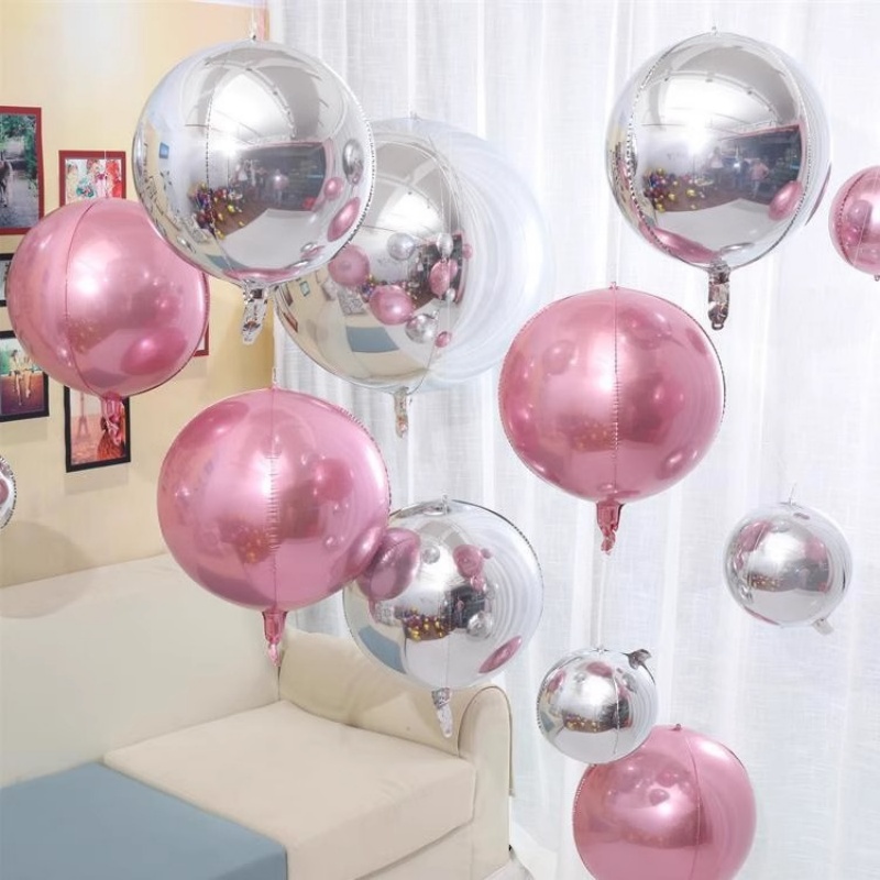 5pcs 10 18 22 Inch 4D Round Me - Party Event Supply Store recension och pris