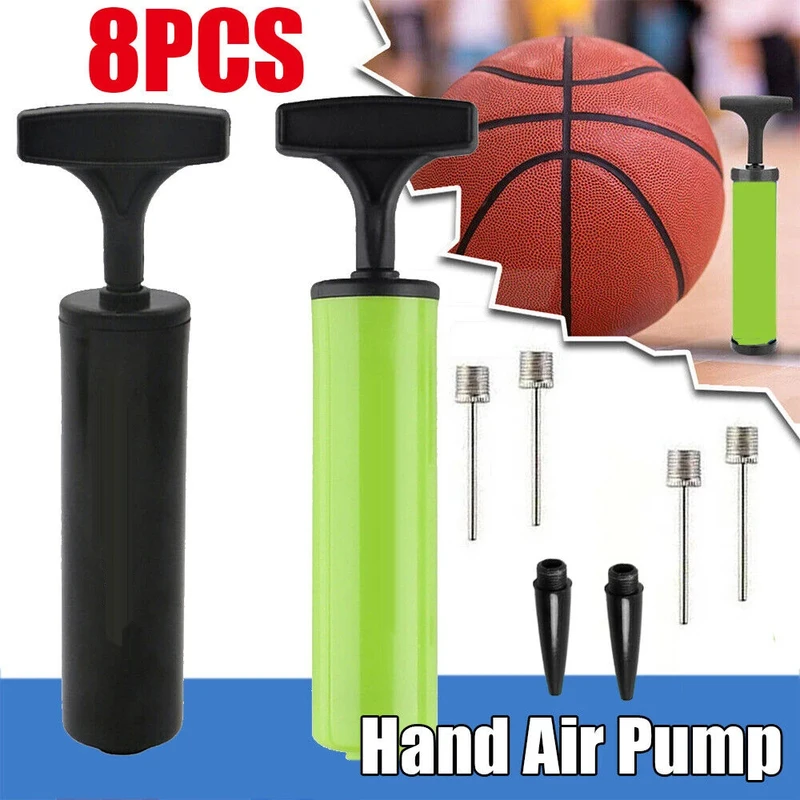 8Pcs Portable Ball Pump Set Fl - Balloon Pump Hand recension och pris