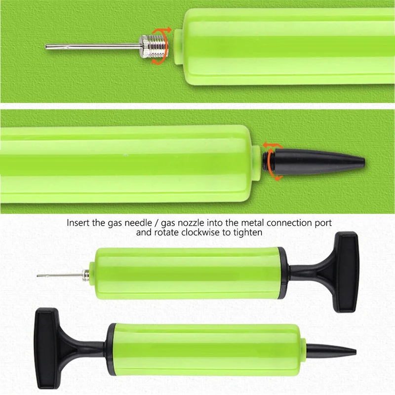8Pcs Portable Ball Pump Set Fl - Balloon Pump Hand recension och pris