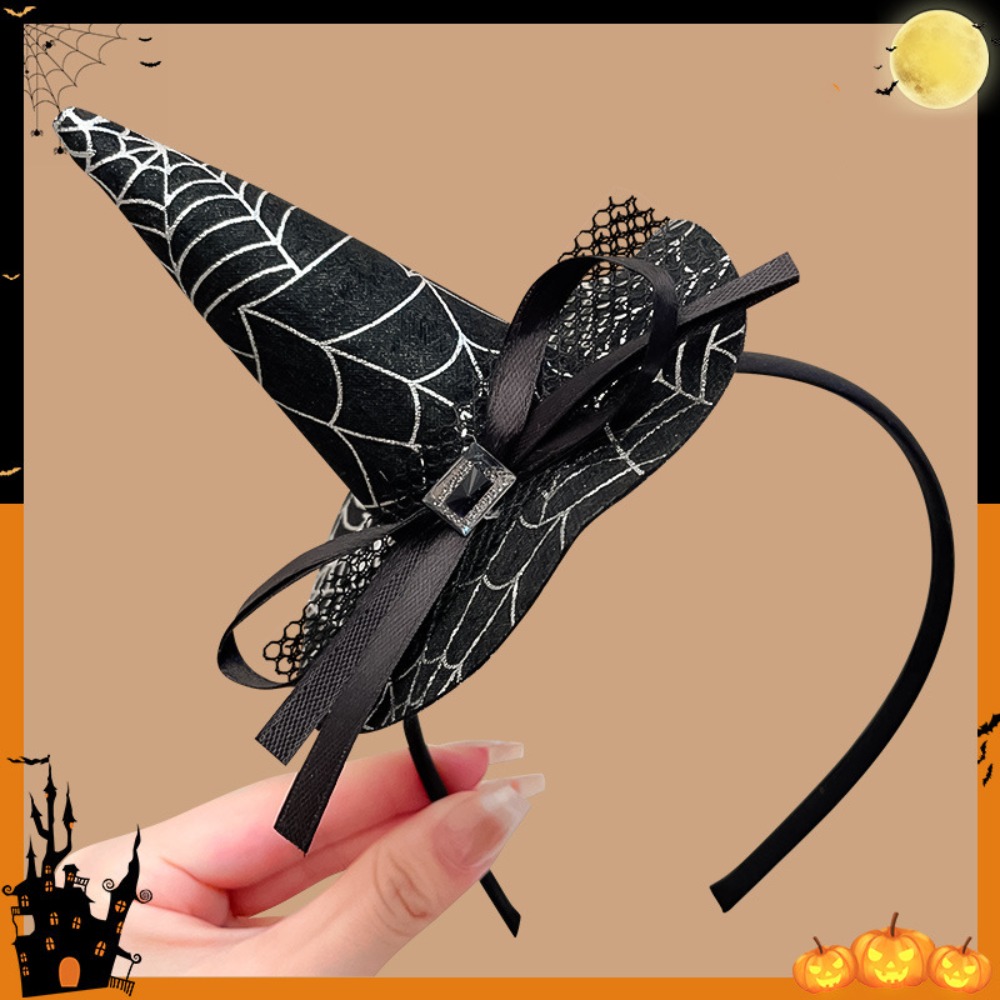 Spider Halloween Witch Hat Hea - Party Hat Cone recension och pris