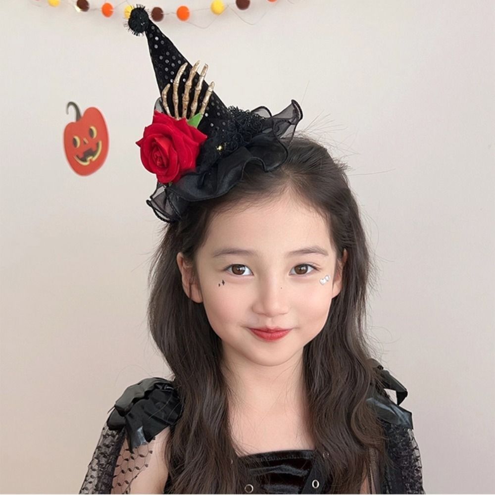 Spider Halloween Witch Hat Hea - Party Hat Cone recension och pris