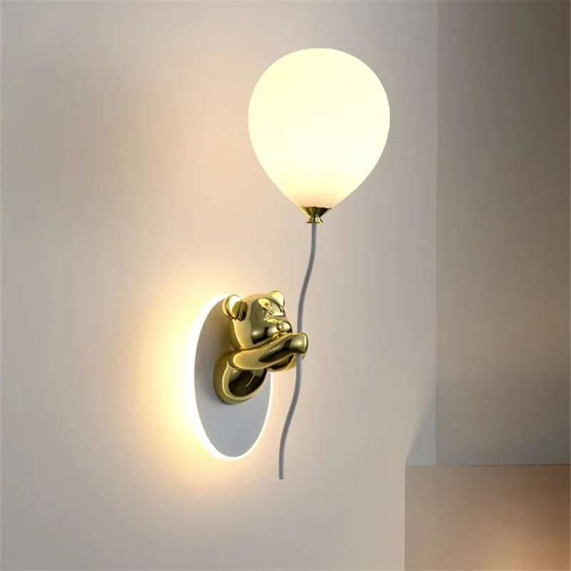 Creative Bear Wall Light Carto - Led Balloon Light recension och pris