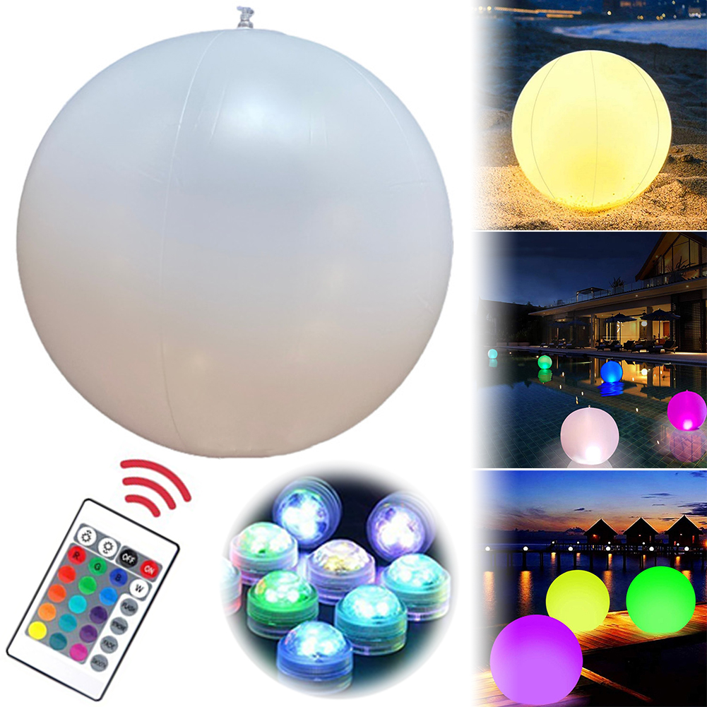 1-4PCS Floating Pool Lights wi - Led Balloon Light recension och pris