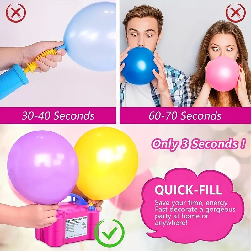 1pc, Balloon Inflatable Electr - Balloon Pump Hand recension och pris