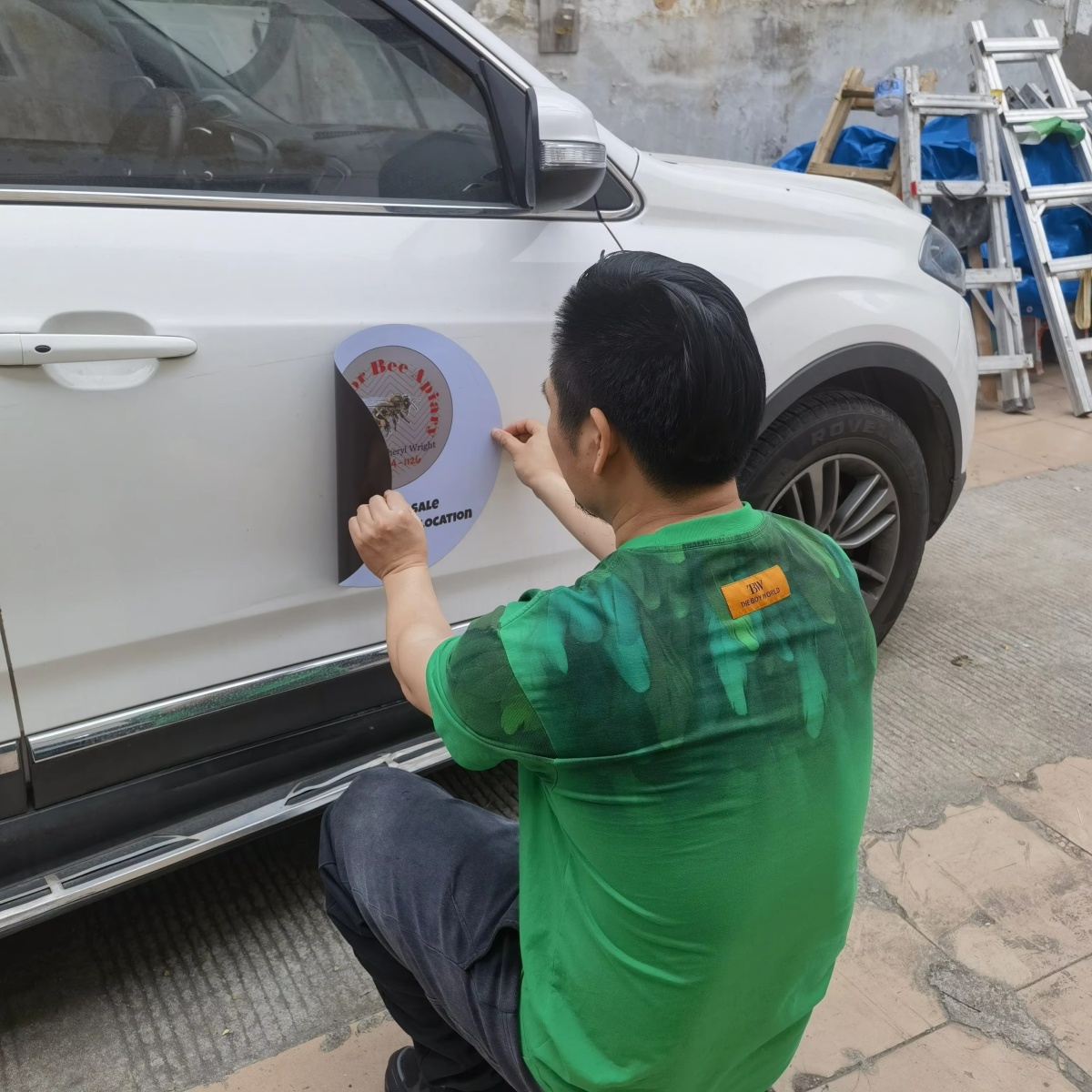 Customizable Magnetic Car Deca - Event Support recension och pris