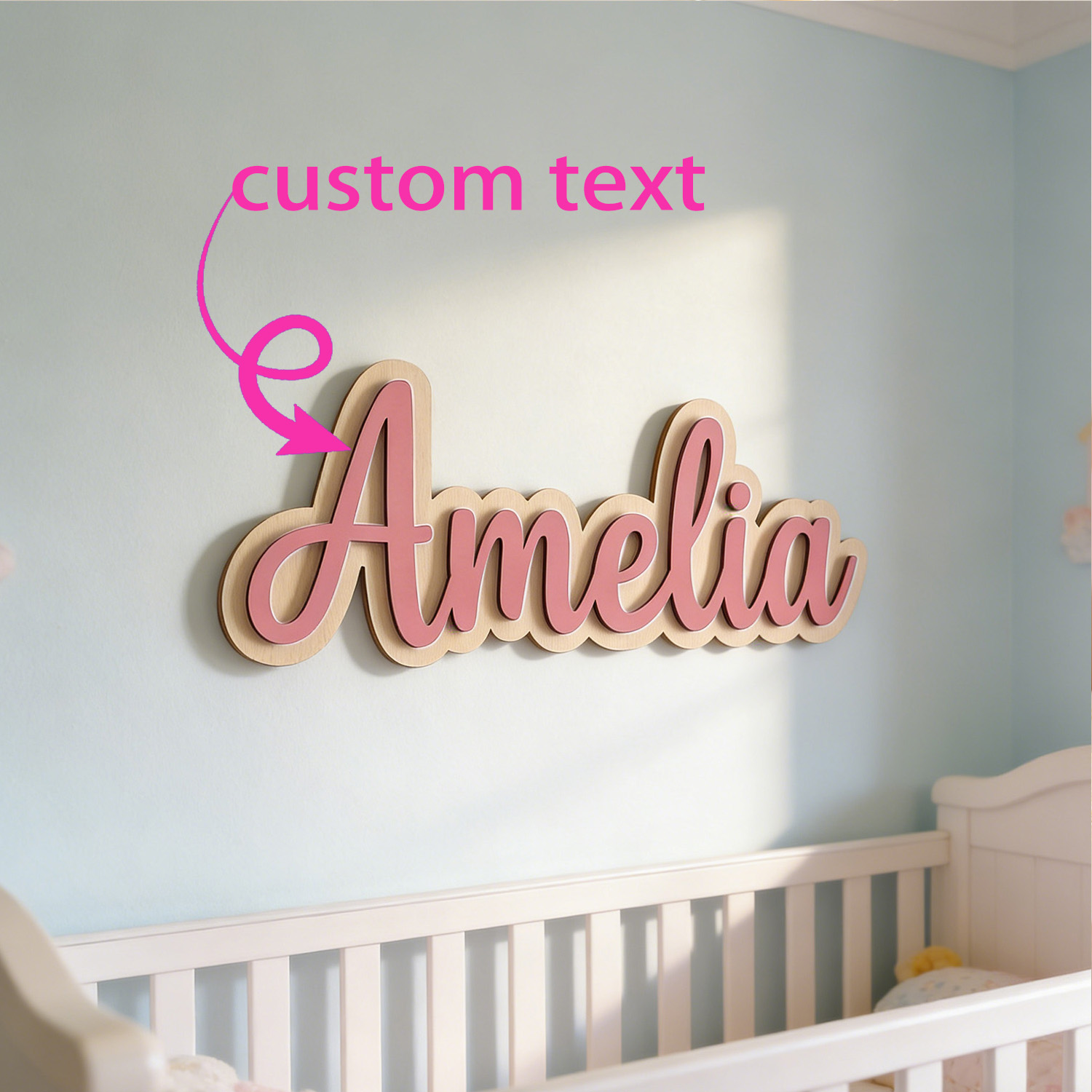 1pc Customized Double-layer Wo - Eve Party recension och pris