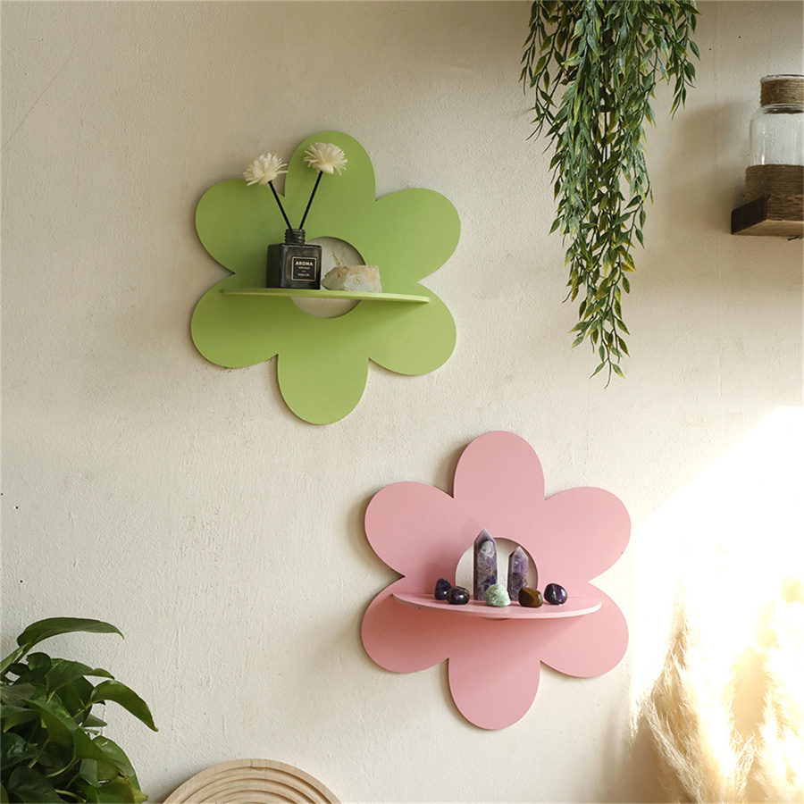 Flower Crystal Shelf Display B - Flower Wall Panel recension och pris