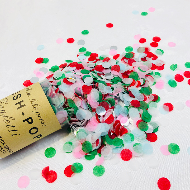 2pcs Multicolor Paper Scrap Fo - Confetti Cannon Tube recension och pris