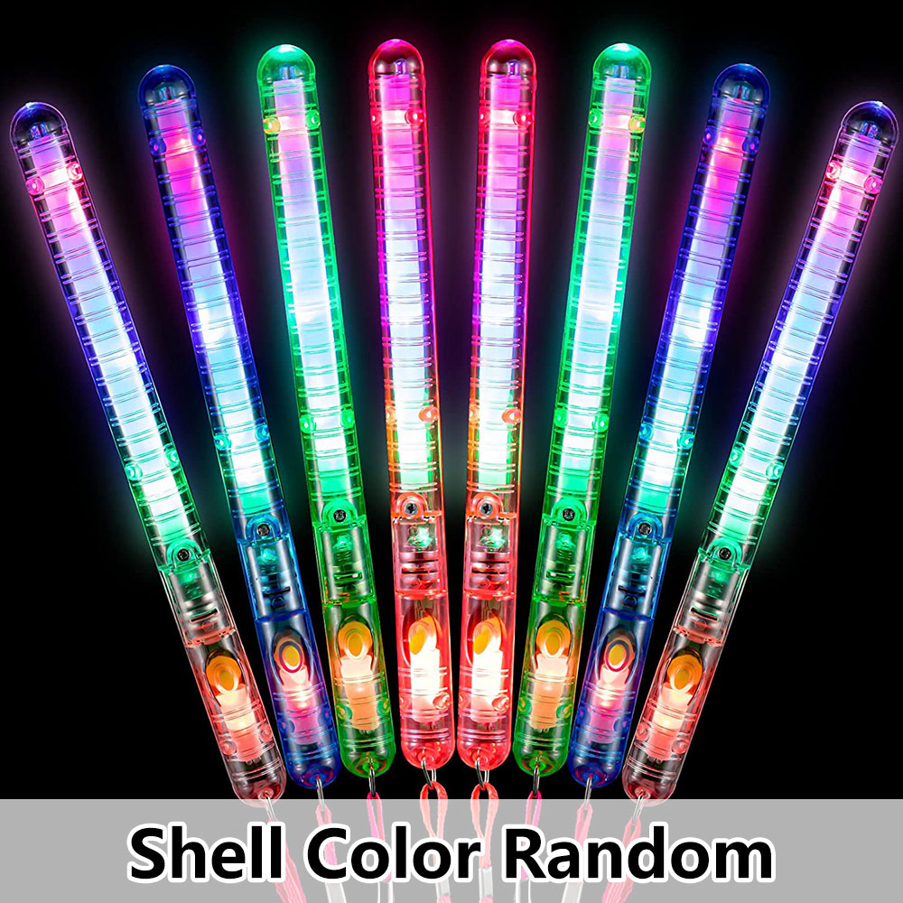 8/12/16Pcs Fiber Optic Wands G - Cotton Candy Cone recension och pris