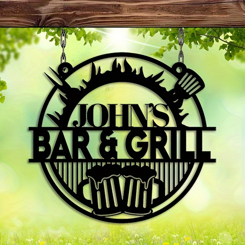 Customizable Wrought Iron Sign - Eve Party recension och pris