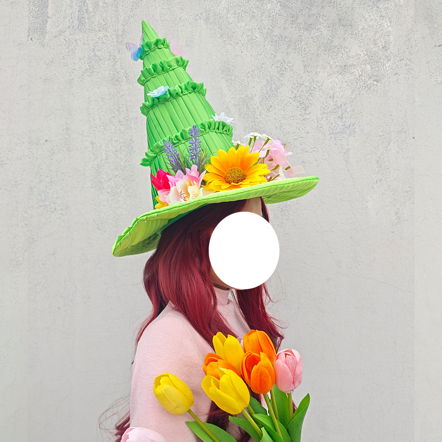 Easter Witch Hat Magic Girl Ha - Party Hat Cone recension och pris