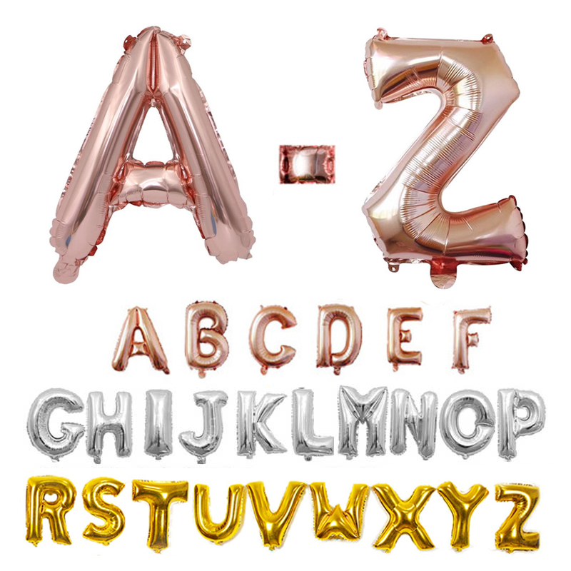 16 32 40 Inch Foil Letter Ball - Event Z recension och pris