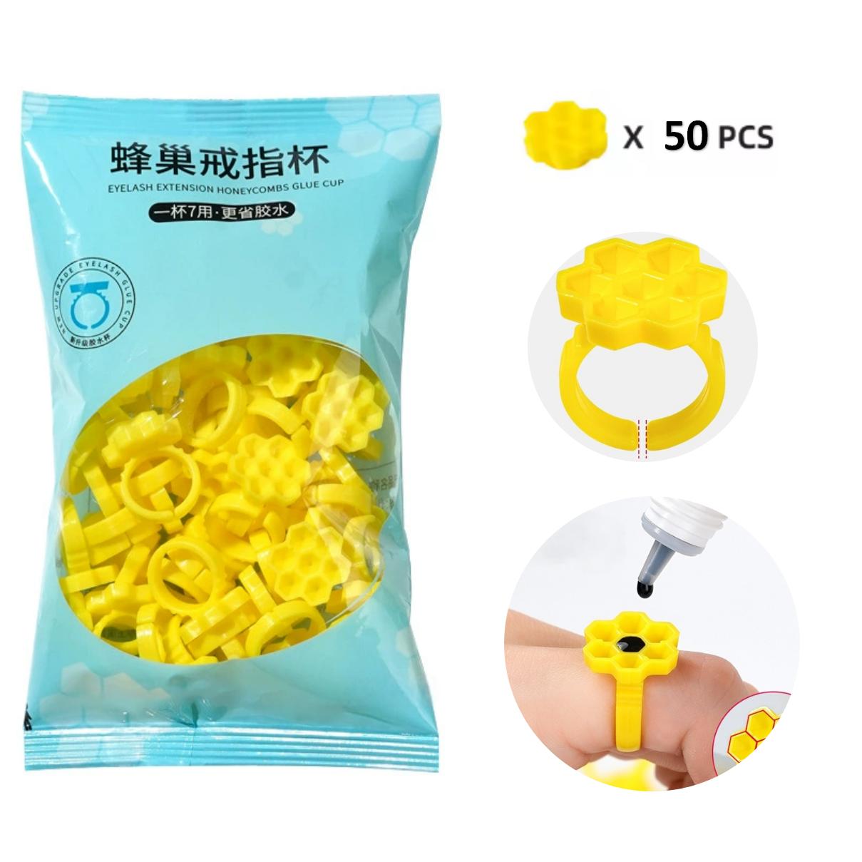 50PCS Holder Ring Cups for Eye - Plastic Cup 50Pcs recension och pris