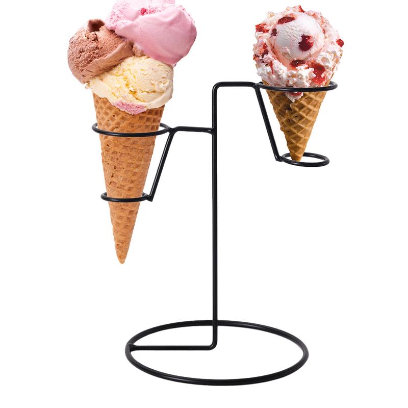 Ice Cream Cone Holder Black Ir - Cotton Candy Cone recension och pris