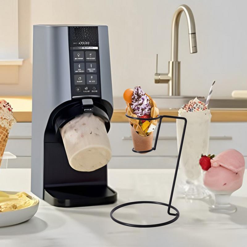 Ice Cream Cone Holder Black Ir - Cotton Candy Cone recension och pris
