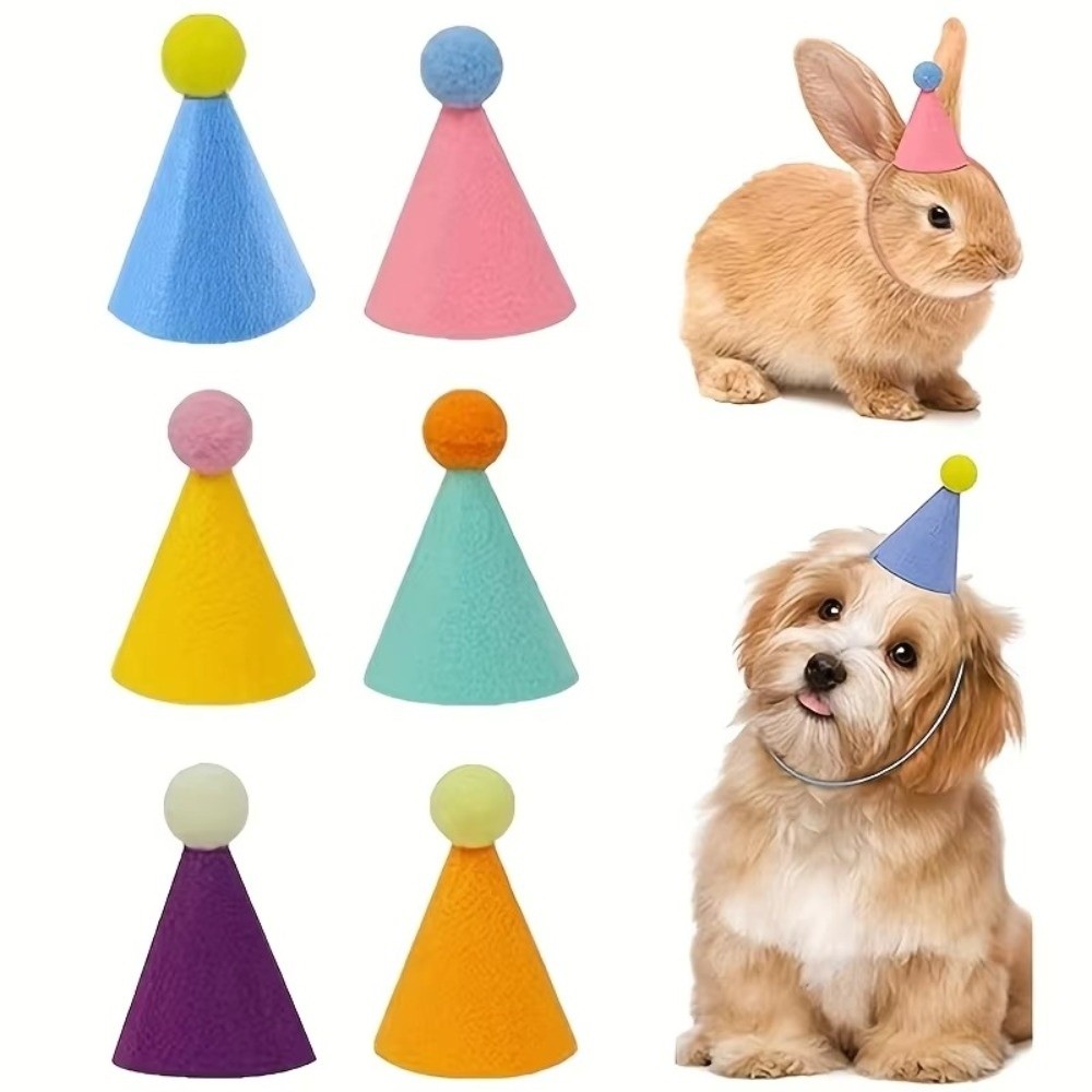 Reusable 6pcs Set Mini Party H - Party Hat Cone recension och pris