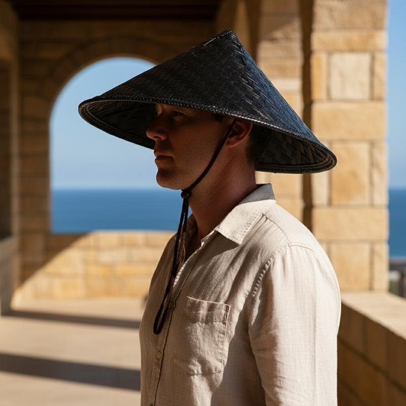 Hat Samurai Straw Ninja Chines - Party Hat Cone recension och pris