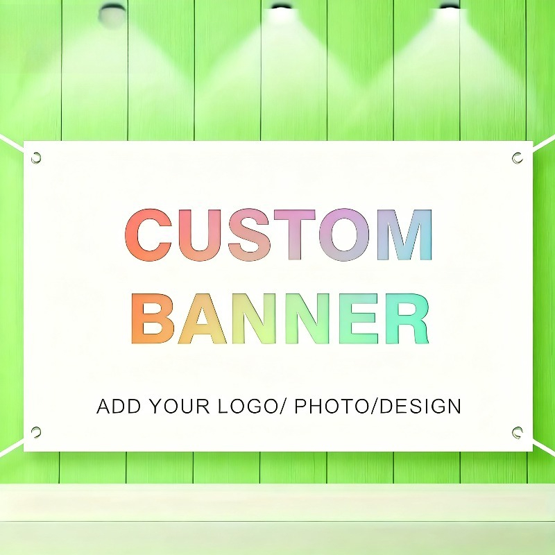 Customizable Photo Banners wit - Eve Party recension och pris