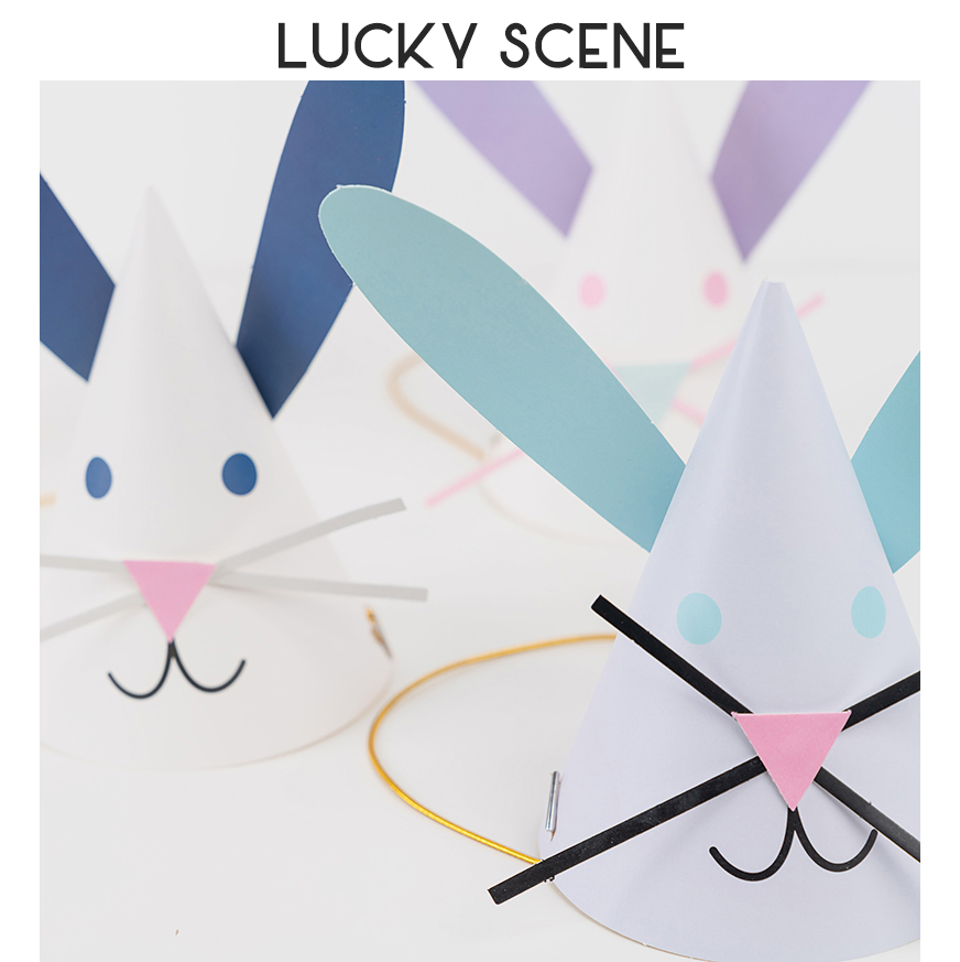 Bunny Ears Birthday Hat Cute B - Party Hat Cone recension och pris