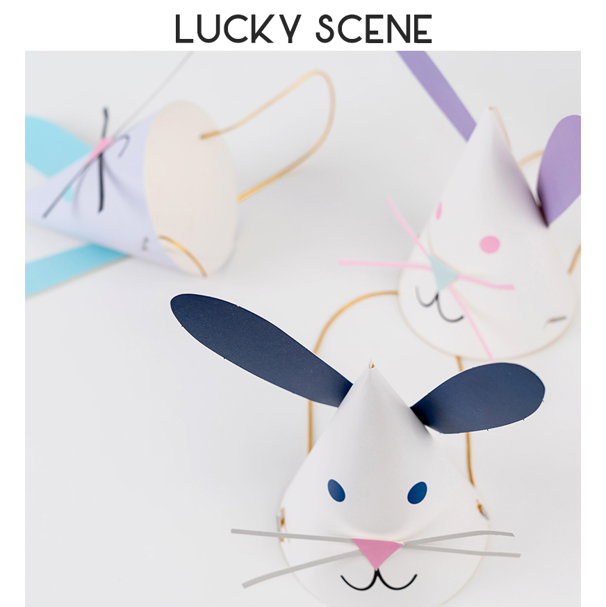Bunny Ears Birthday Hat Cute B - Party Hat Cone recension och pris