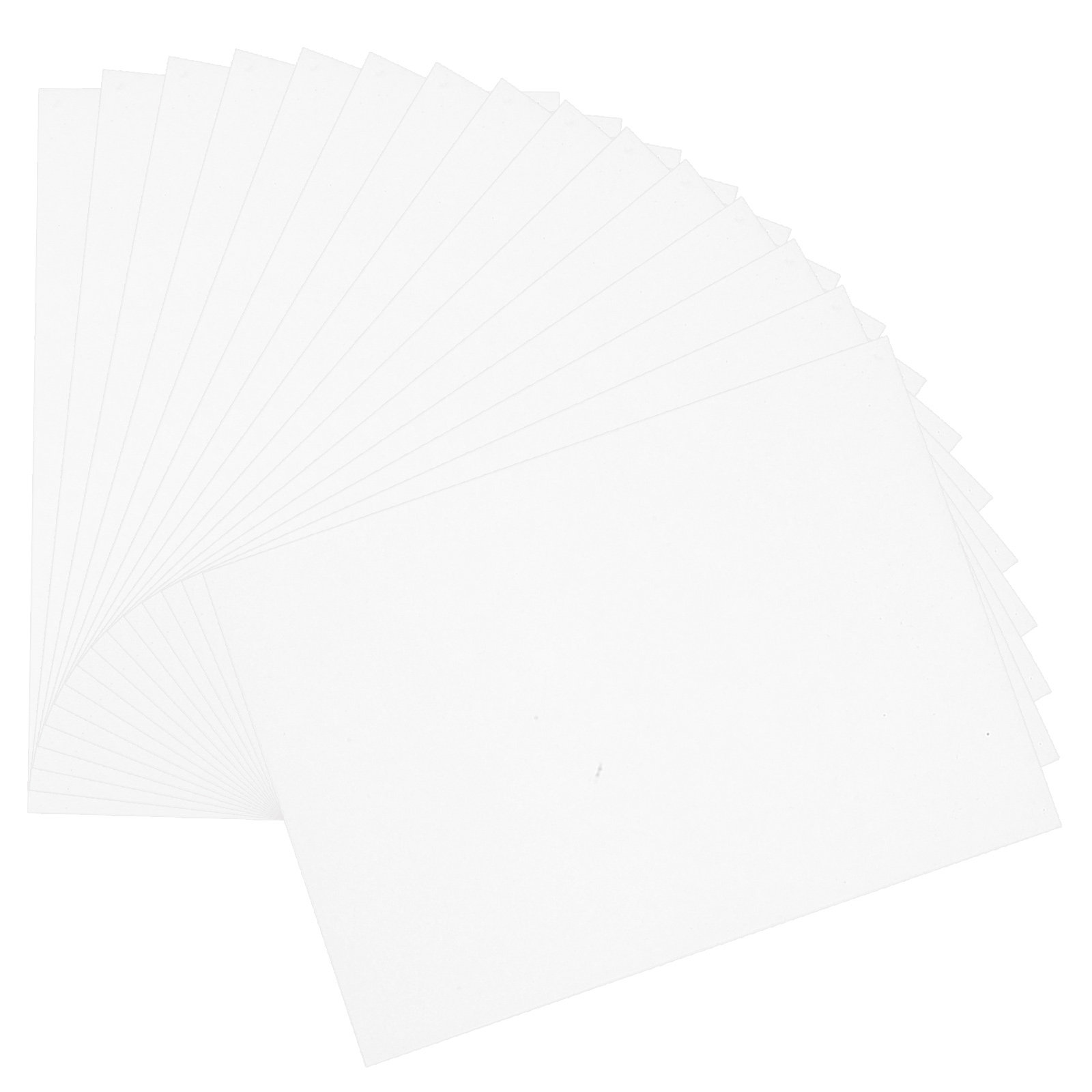 50Pcs White Thick Cardstock Sh - Papercraft Supply Invitation recension och pris