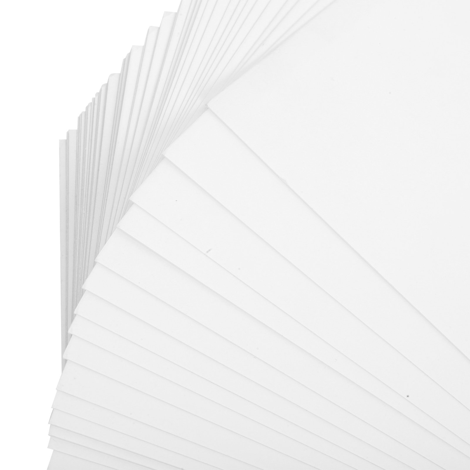 50Pcs White Thick Cardstock Sh - Papercraft Supply Invitation recension och pris