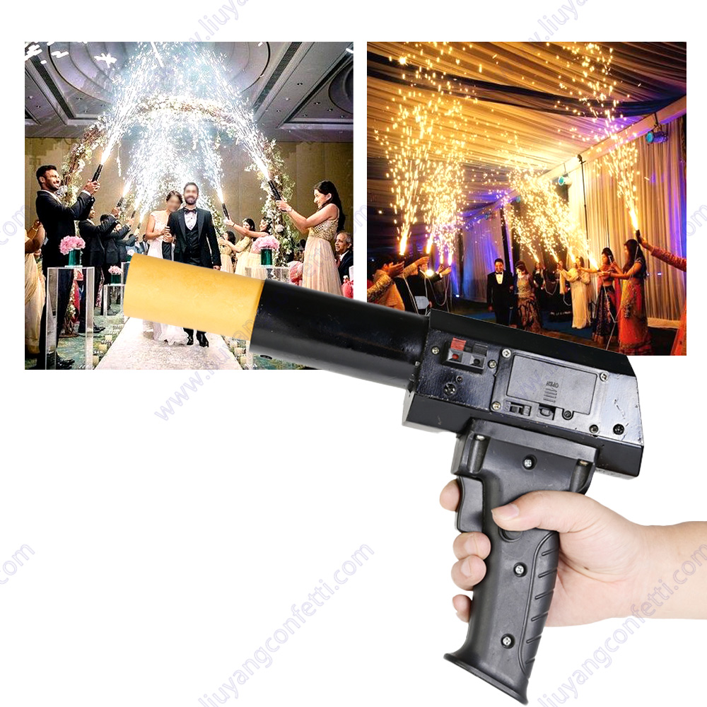 Cold Pyro Gun Hand Held Shoote - Confetti Cannon Tube recension och pris