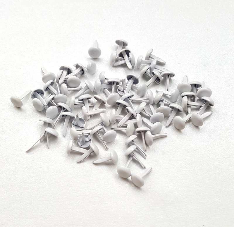 500pcs 5mm White Metal Brads f - Papercraft Supply Invitation recension och pris