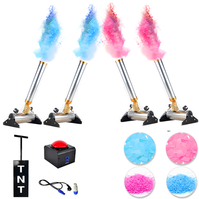 TNT Gender Reveal Electric Can - Confetti Cannon Tube recension och pris