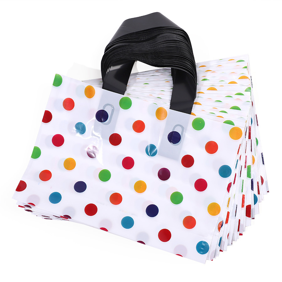 18Pcs Polka Dot Tote Bag Thick - Party Event Supply Store recension och pris