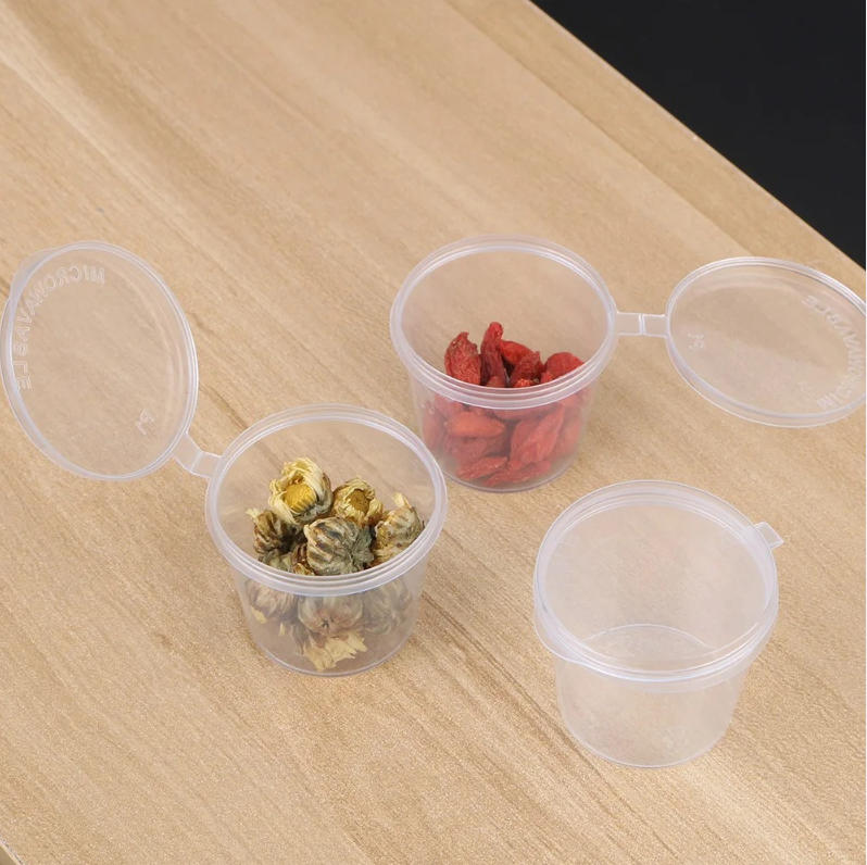 Disposable Clear Plastic Sauce - Plastic Cup 50Pcs recension och pris